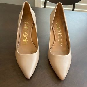 Calvin Klein Heels Nude